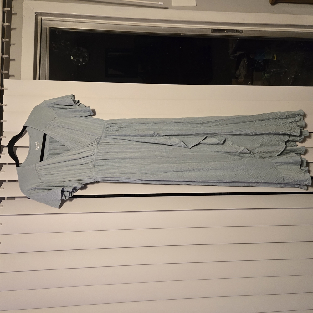 Isabel Maternity Light Blue Top